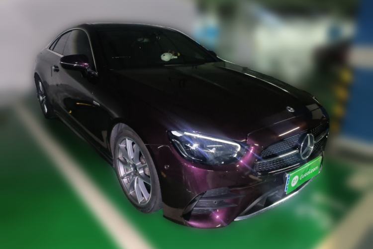 Used Mercedes-Benz E-Class 2021 E 260 Coupe Front Right 45 Deg
