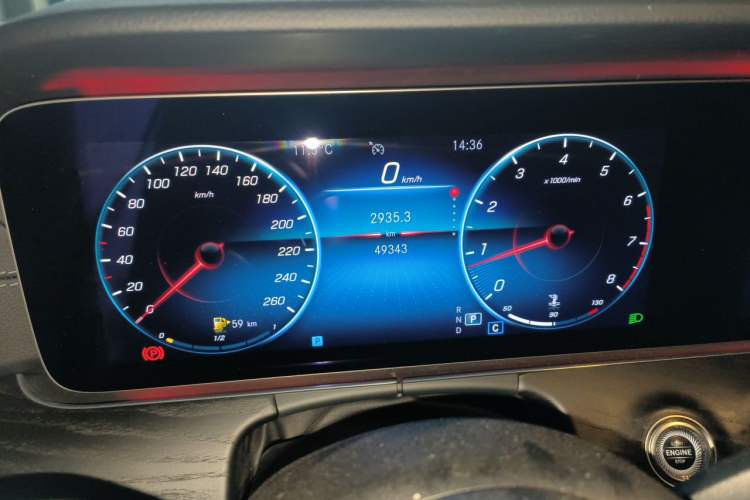 Used Mercedes-Benz E-Class 2021 Updated E 260 Fashion Sport Edition Instrument Cluster