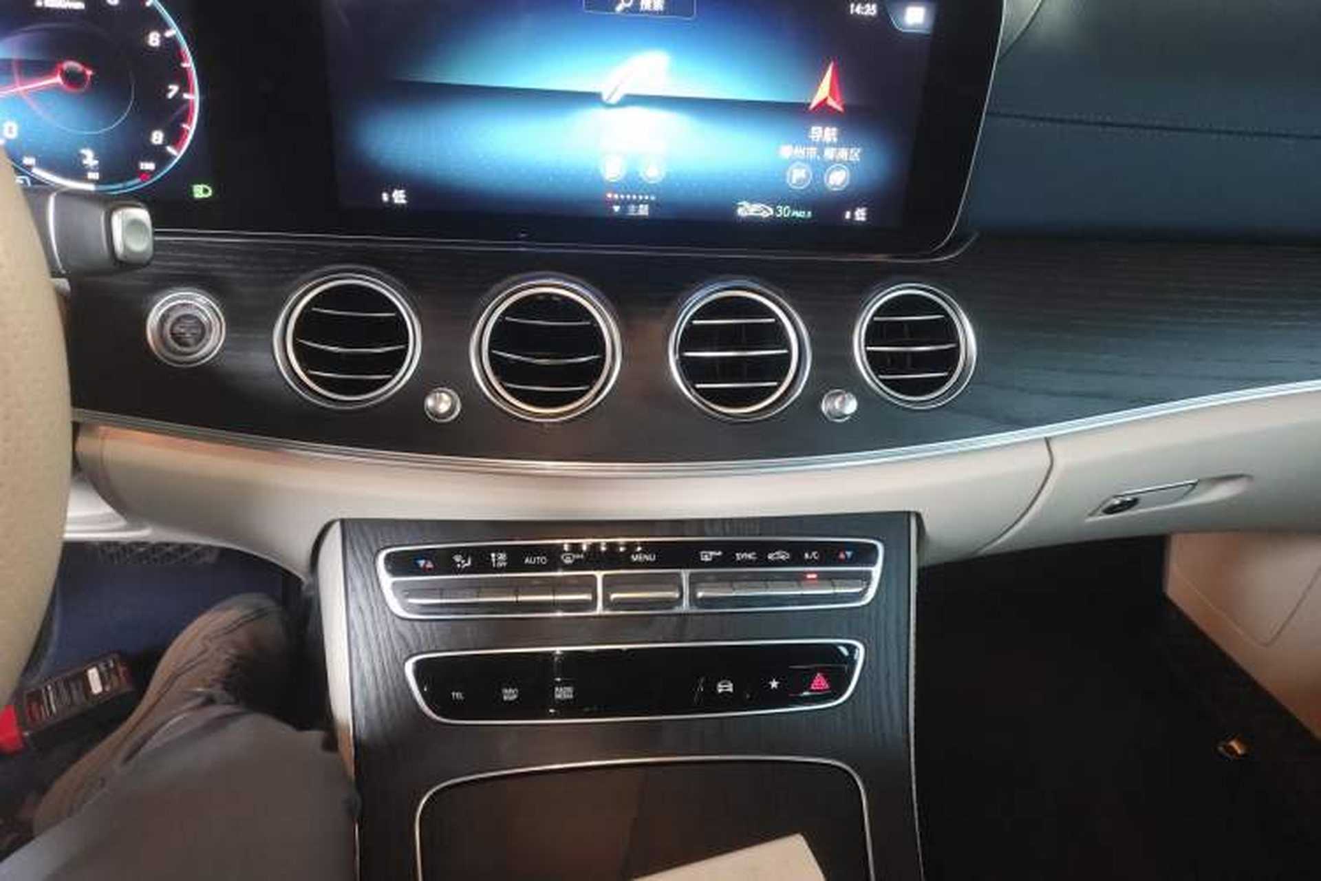 Used Mercedes-Benz E-Class 2021 Restyled E 300 L Sporty and Stylish Edition Audio And AC Panel