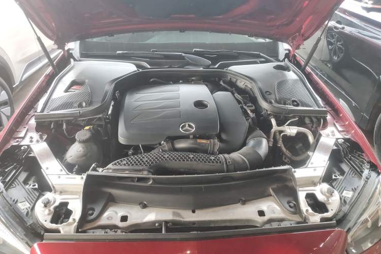 Used Mercedes-Benz E-Class 2021 Restyled E 300 L Sporty and Stylish Edition Engine Bay