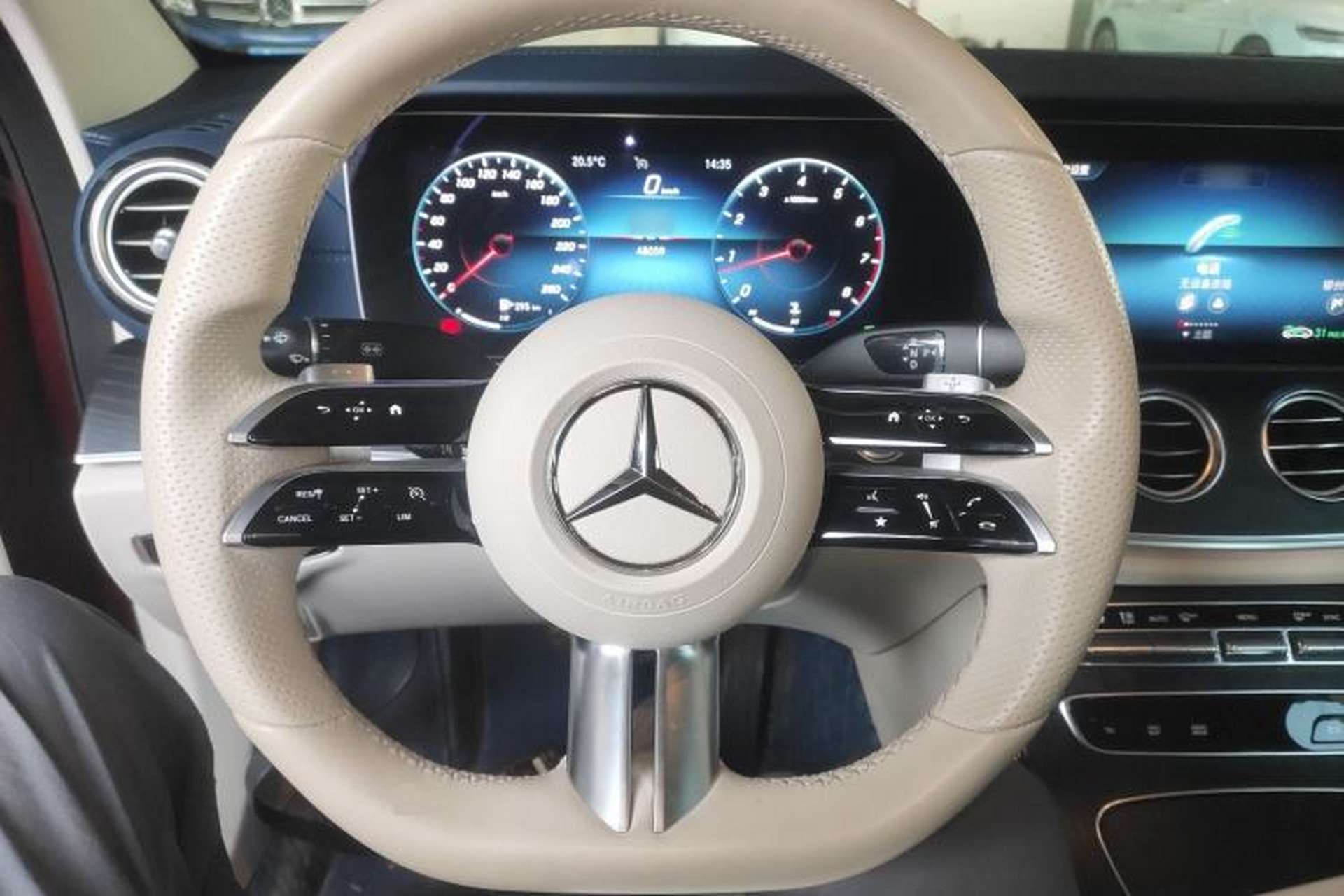 Used Mercedes-Benz E-Class 2021 Restyled E 300 L Sporty and Stylish Edition Steering Wheel