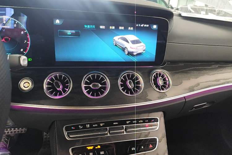 Used Mercedes-Benz E-Class 2021 E 260 Coupe Audio And AC Panel