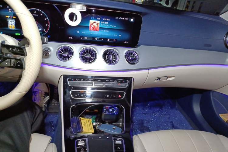 Used Mercedes-Benz E-Class 2021 E 260 Coupe Audio And AC Panel