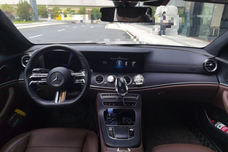 Used Mercedes-Benz E-Class 2021 E 300 L Sporty and Stylish Model Center Console