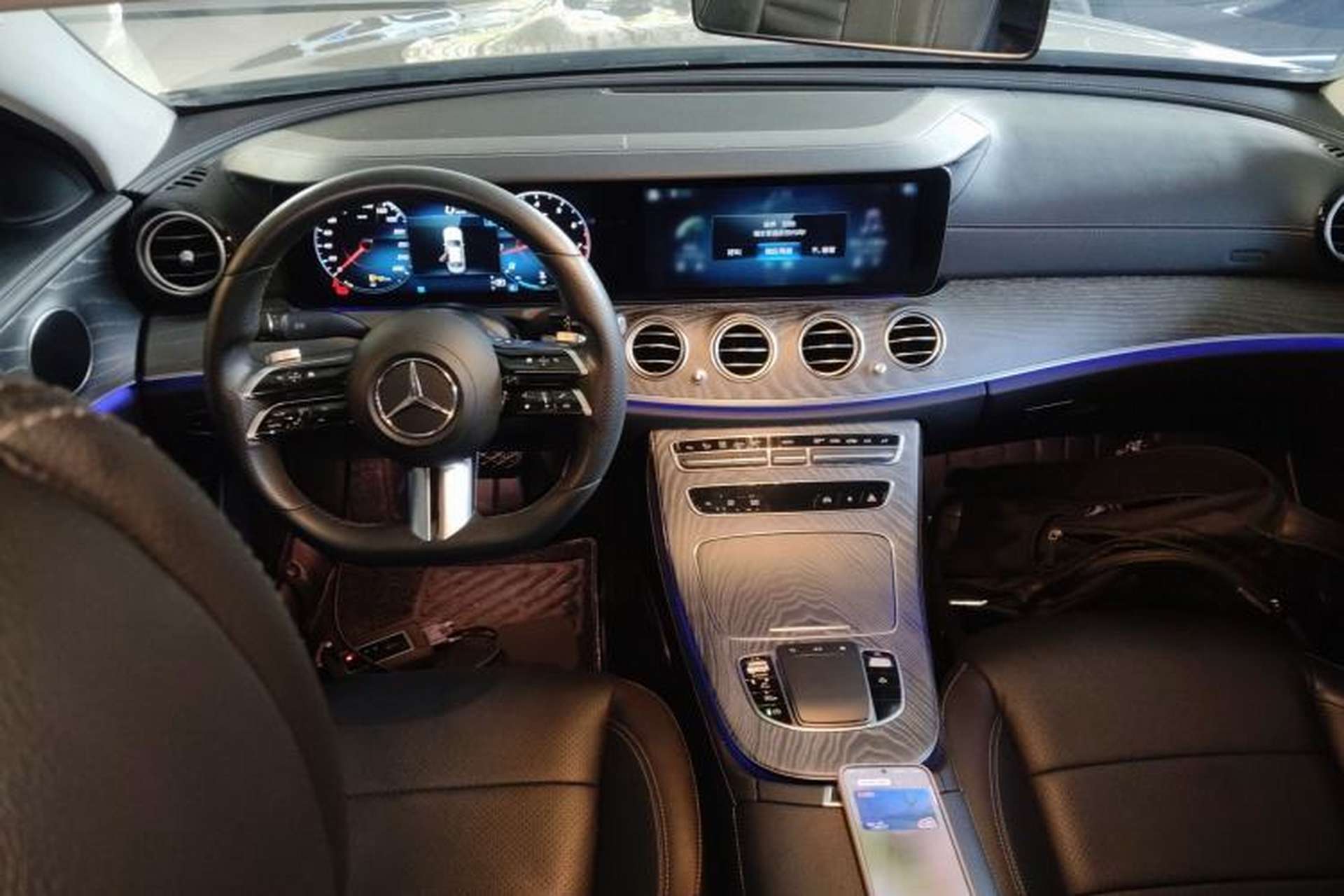 Used Mercedes-Benz E-Class 2021 E 300 L Sporty and Stylish Model Center Console