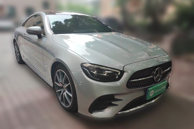 Used Mercedes-Benz E-Class 2021 E 260 Coupe Front Right 45 Deg