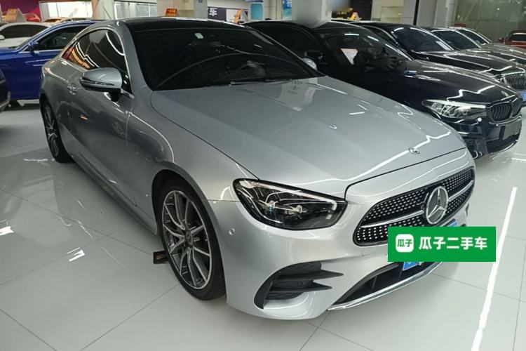 Used Mercedes-Benz E-Class 2021 E 260 Coupe Front Right 45 Deg