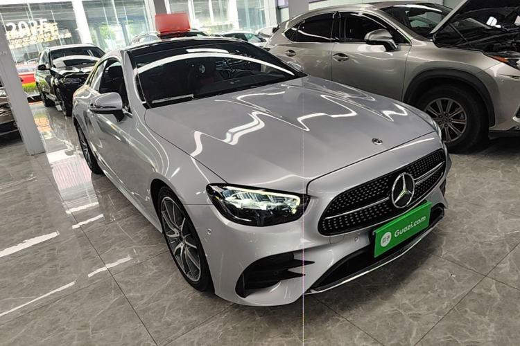 Used Mercedes-Benz E-Class 2021 E 260 Coupe Front Right 45 Deg