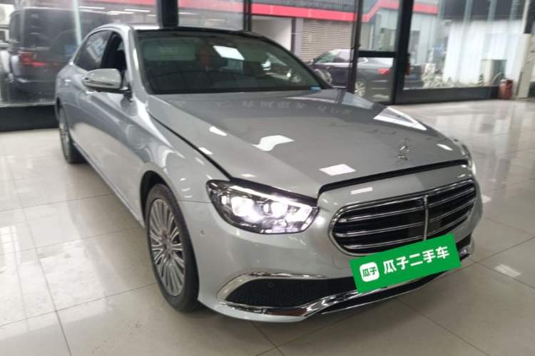 Used Mercedes-Benz E-Class 2021 E 300 L Premium Edition Front Right 45 Deg