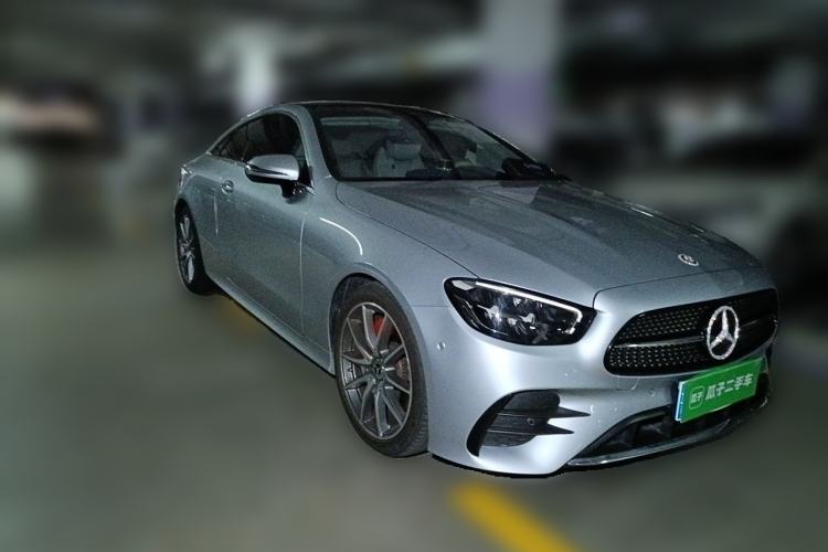 Used Mercedes-Benz E-Class 2021 E 260 Coupe Front Right 45 Deg