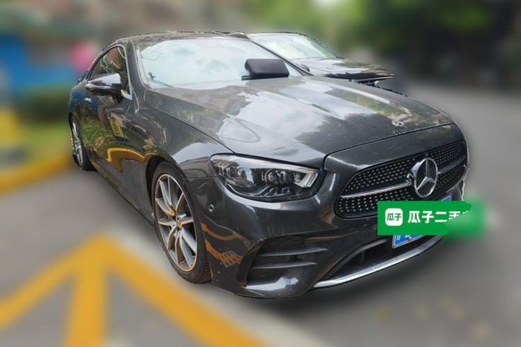Used Mercedes-Benz E-Class 2021 E 300 Coupe Front Right 45 Deg
