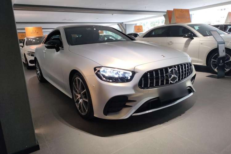 Used Mercedes-Benz E-Class 2021 Facelift E 260 Coupe Front Right 45 Deg