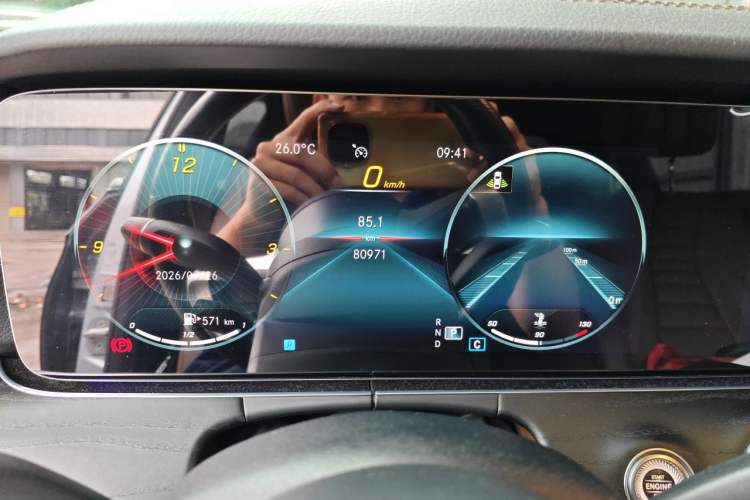Used Mercedes-Benz E-Class 2021 Restyled E 300 L Sporty and Stylish Edition Instrument Cluster