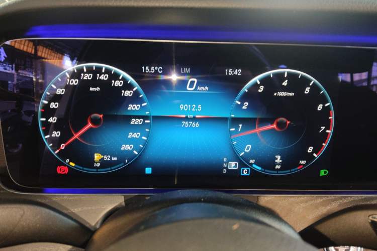 Used Mercedes-Benz E-Class 2021 E 300 L Sporty and Stylish Model Instrument Cluster