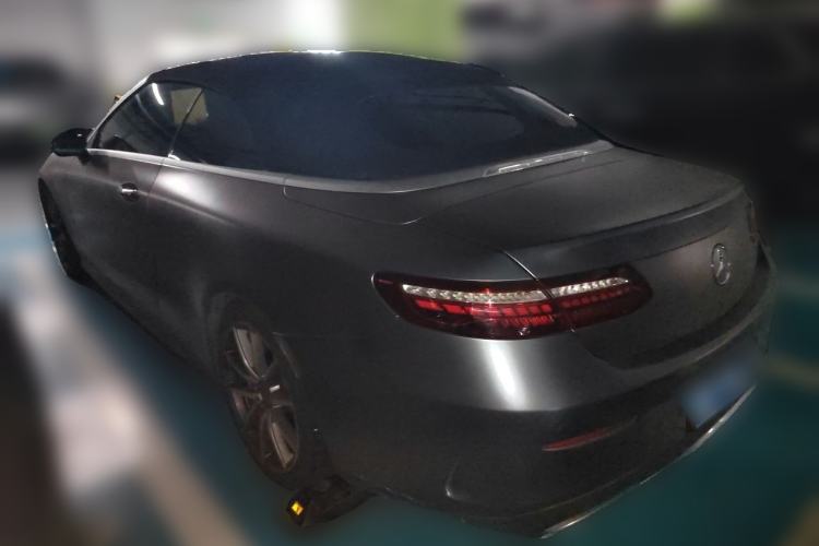 Used Mercedes-Benz E-Class 2021 E 260 Convertible Coupe Rear Left 45 Deg