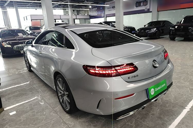Used Mercedes-Benz E-Class 2021 E 260 Coupe Rear Left 45 Deg