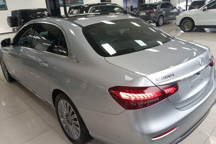 Used Mercedes-Benz E-Class 2021 E 300 L Premium Edition Rear Left 45 Deg