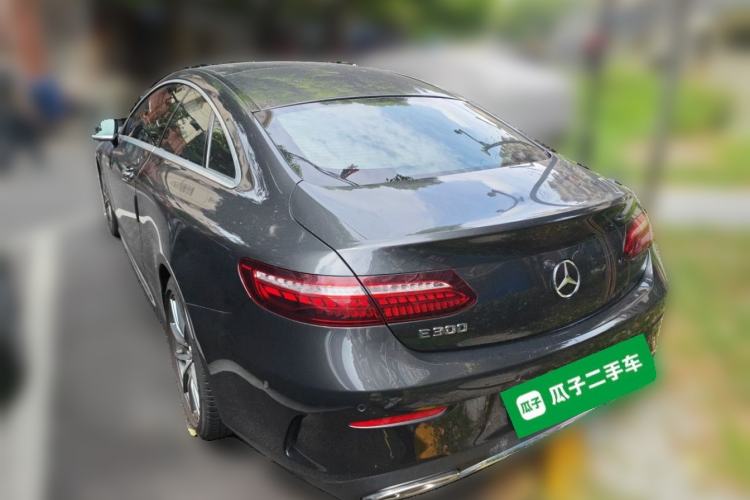 Used Mercedes-Benz E-Class 2021 E 300 Coupe Rear Left 45 Deg
