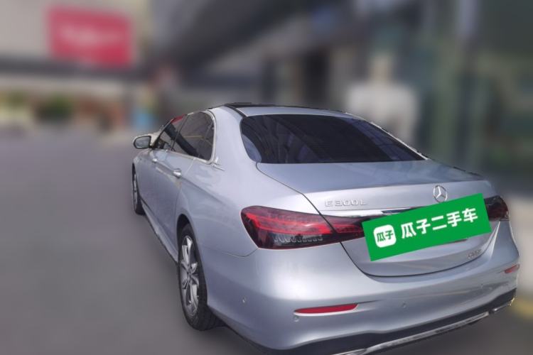 Used Mercedes-Benz E-Class 2021 E 300 L Sporty and Stylish Model Rear Left 45 Deg