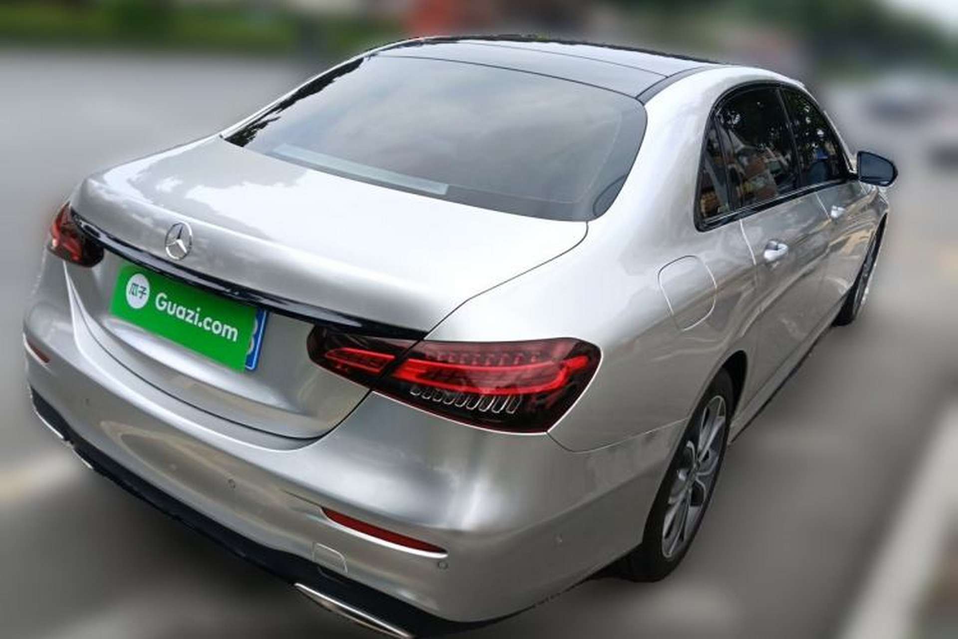 Used Mercedes-Benz E-Class 2021 Restyled E 300 L Sporty and Stylish Edition Rear Right 45 Deg