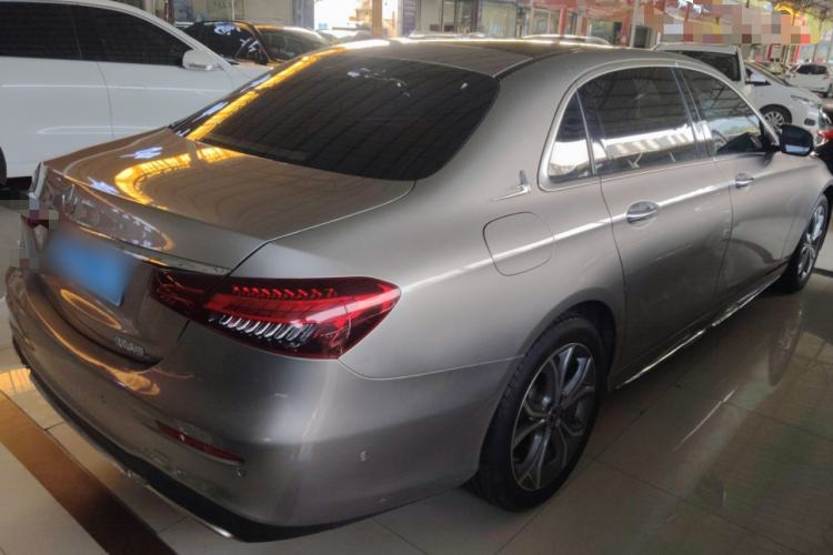 Used Mercedes-Benz E-Class 2021 E 300 L Sporty and Stylish Model Rear Right 45 Deg