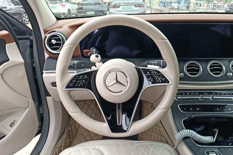 Used Mercedes-Benz E-Class 2021 Facelift E 300 L Stylish Edition Steering Wheel