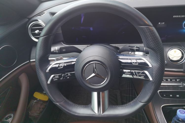Used Mercedes-Benz E-Class 2021 E 300 L Sporty and Stylish Model Steering Wheel