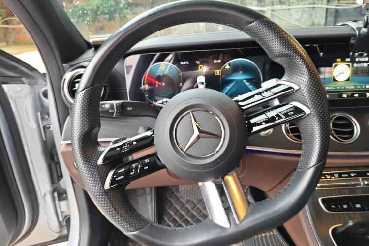 Used Mercedes-Benz E-Class 2021 Restyled E 300 L Sporty and Stylish Edition Steering Wheel