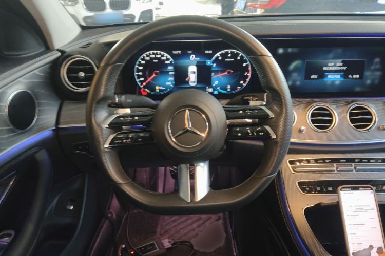 Used Mercedes-Benz E-Class 2021 E 300 L Sporty and Stylish Model Steering Wheel
