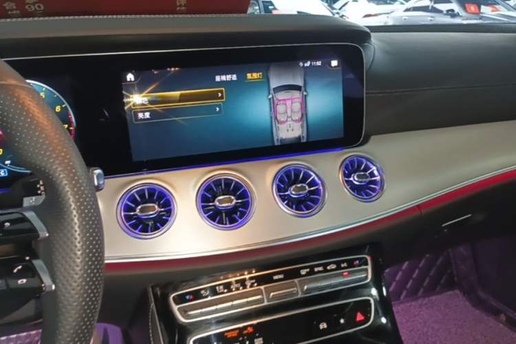 Used Mercedes-Benz E-Class 2021 E 300 Coupe Audio And AC Panel