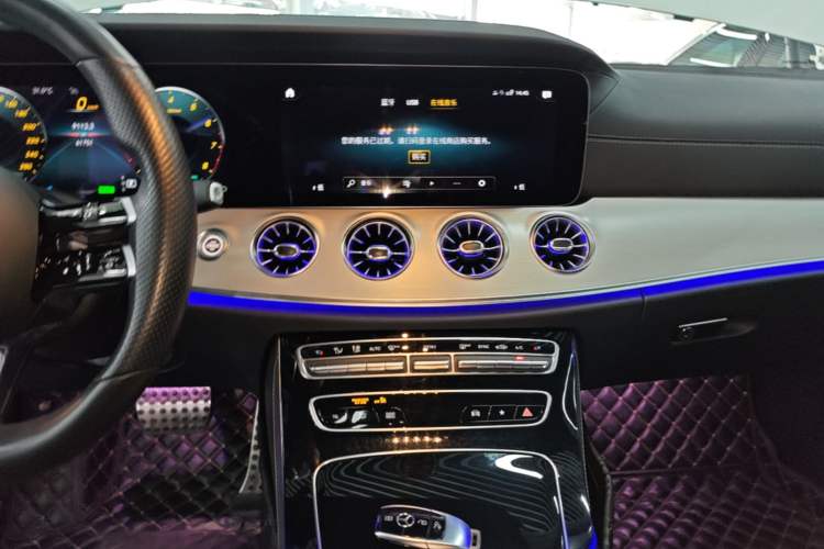 Used Mercedes-Benz E-Class 2021 E 260 Coupe Audio And AC Panel