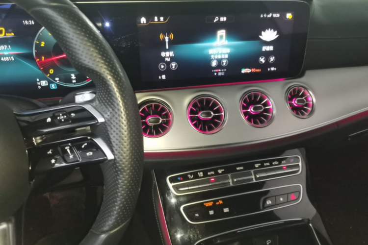 Used Mercedes-Benz E-Class 2021 E 300 Coupe Audio And AC Panel