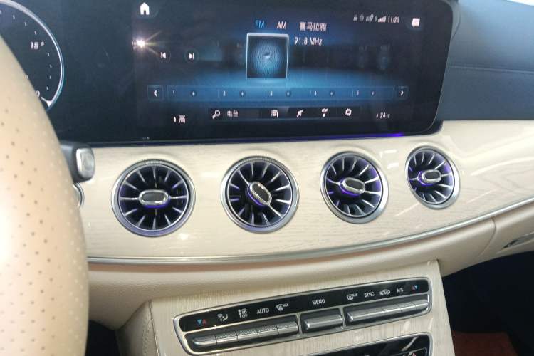 Used Mercedes-Benz E-Class 2021 E 260 Coupe Audio And AC Panel