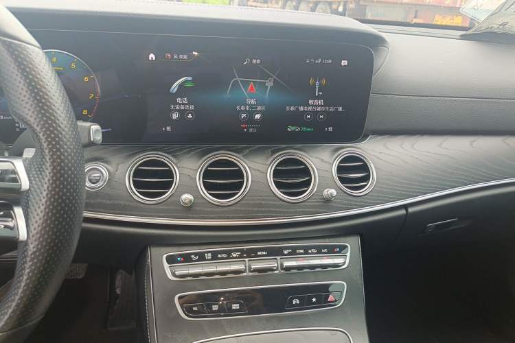 Used Mercedes-Benz E-Class 2021 E 260 Stylish Sports Edition Audio And AC Panel