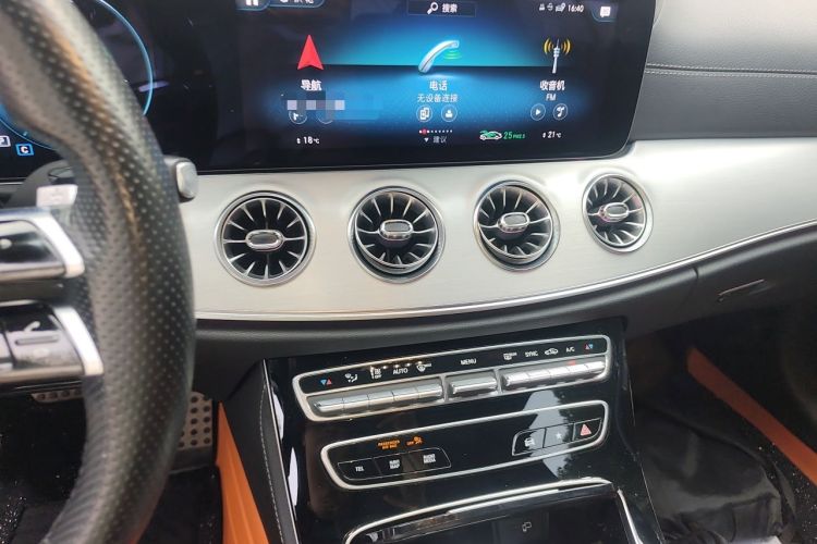 Used Mercedes-Benz E-Class 2021 E 260 Coupe Audio And AC Panel