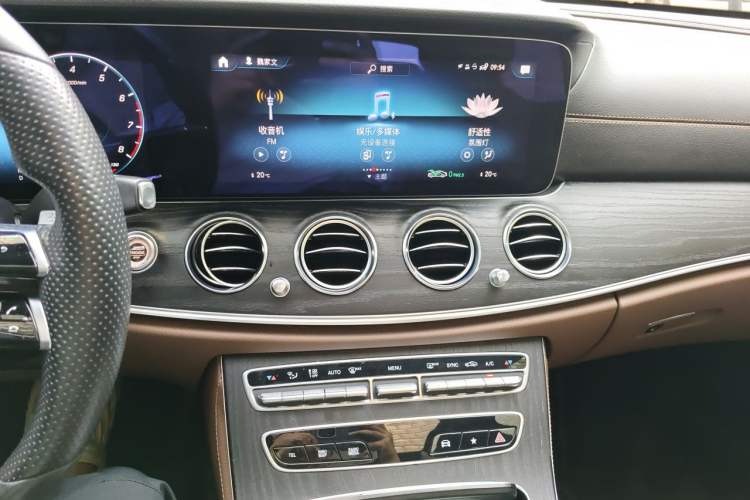 Used Mercedes-Benz E-Class 2021 Facelift E 260 L Sport Edition Audio And AC Panel