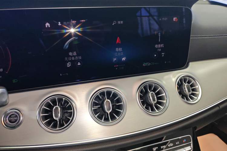 Used Mercedes-Benz E-Class 2021 Facelift E 260 Coupe Audio And AC Panel