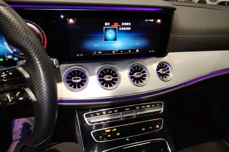 Used Mercedes-Benz E-Class 2021 E 260 Coupe Audio And AC Panel