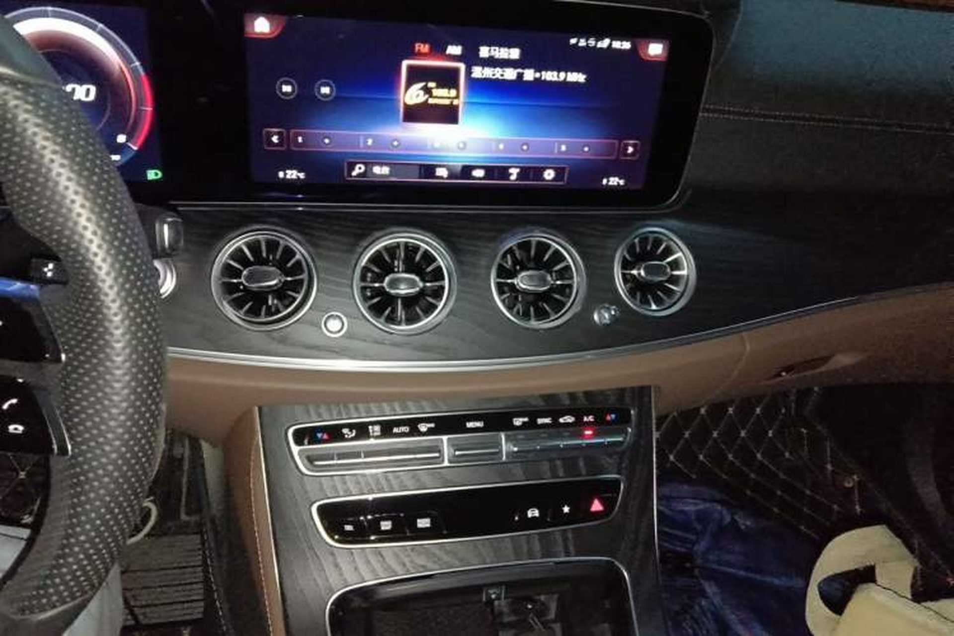 Used Mercedes-Benz E-Class 2021 E 300 L Sport Luxury Edition Audio And AC Panel