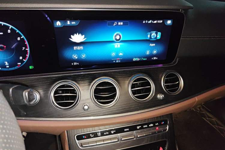 Used Mercedes-Benz E-Class 2021 Restyled E 300 L Sport Luxury Edition Audio And AC Panel