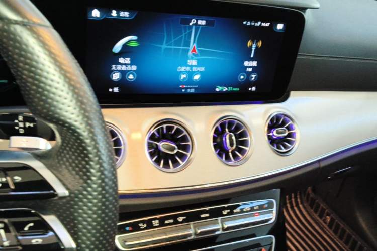 Used Mercedes-Benz E-Class 2021 E 260 Convertible Coupe Audio And AC Panel