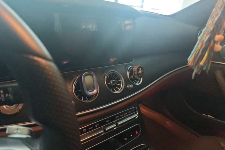 Used Mercedes-Benz E-Class 2021 E 300 L Sporty and Stylish Model Audio And AC Panel