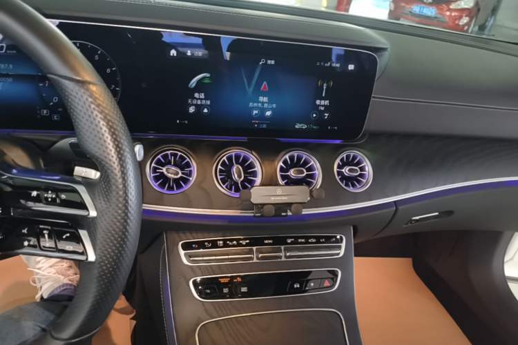 Used Mercedes-Benz E-Class 2021 Facelift E 300 Coupe Audio And AC Panel
