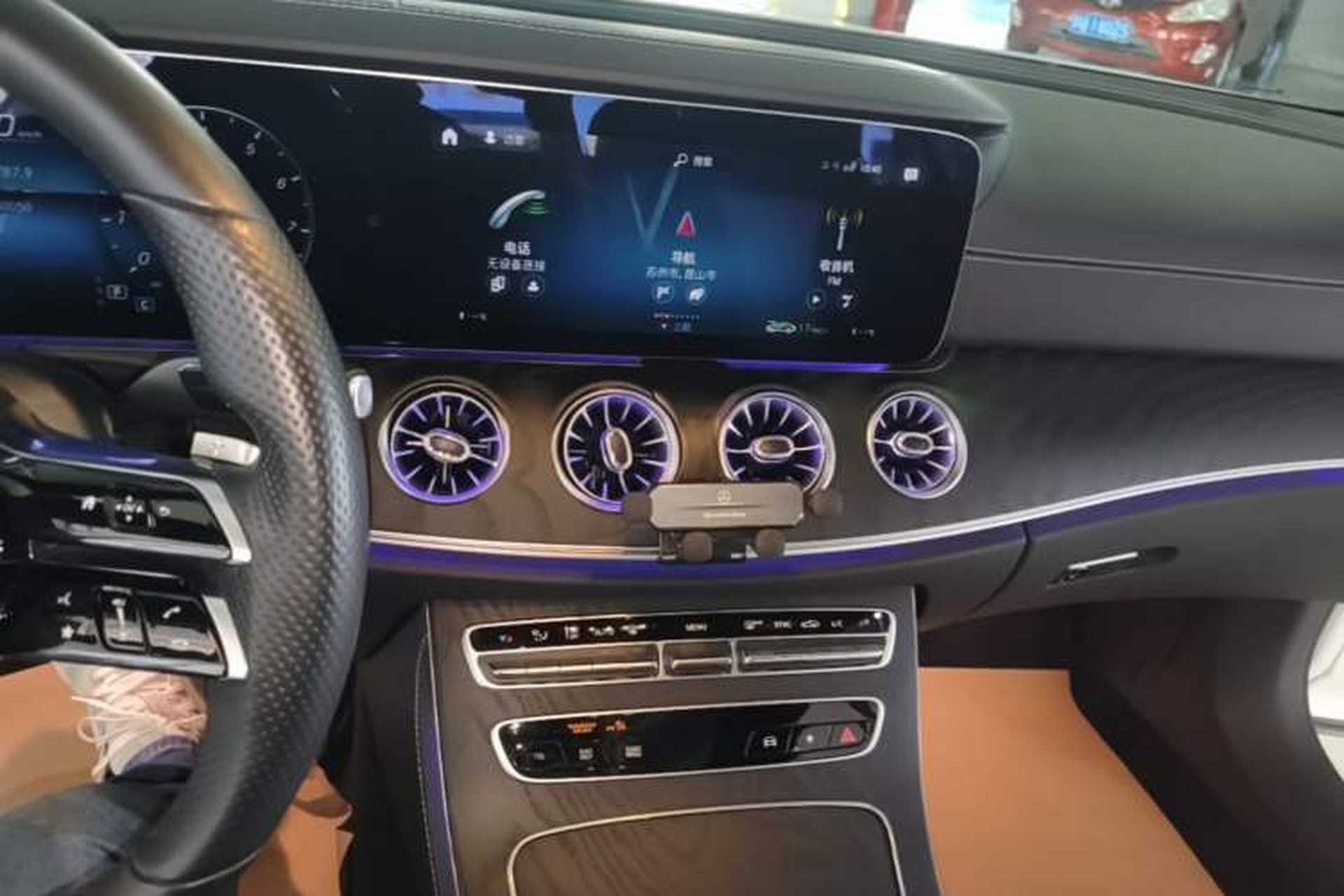 Used Mercedes-Benz E-Class 2021 Facelift E 300 Coupe Audio And AC Panel