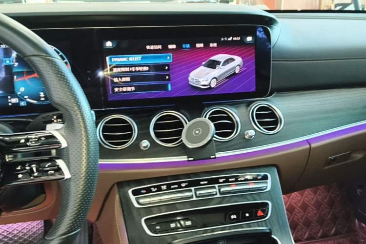 Used Mercedes-Benz E-Class 2021 Facelift E 260 L Sport Edition Audio And AC Panel