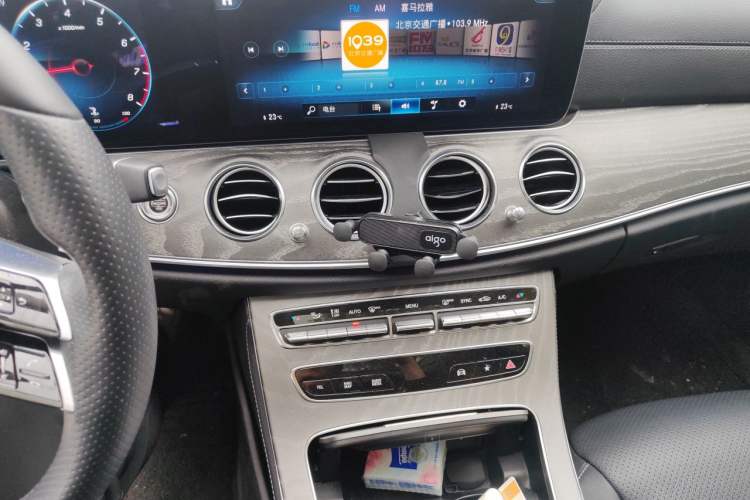 Used Mercedes-Benz E-Class 2021 Restyled E 300 L Sporty and Stylish Edition Audio And AC Panel