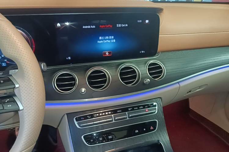 Used Mercedes-Benz E-Class 2021 Restyled E 300 L Sporty and Stylish Edition Audio And AC Panel