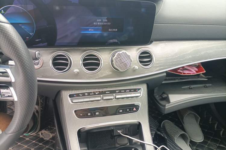 Used Mercedes-Benz E-Class 2021 Restyled E 300 L Sporty and Stylish Edition Audio And AC Panel