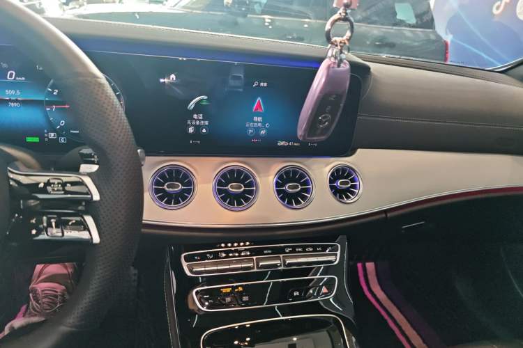 Used Mercedes-Benz E-Class 2021 E 260 Coupe Audio And AC Panel