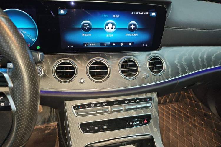 Used Mercedes-Benz E-Class 2021 Facelift E 260 L Sport Edition Audio And AC Panel
